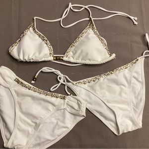 3 piece bikini bathing suit by XOXO